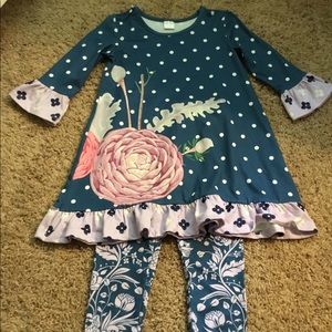 Cute tunic with coordinating leggings